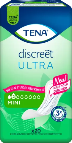 Discreet Ultra Mini Einlagen von TENA