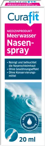 Meerwasser Nasenspray von CURAFIT