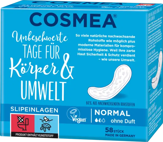 Comfort Plus Slipeinlagen Normal von COSMEA