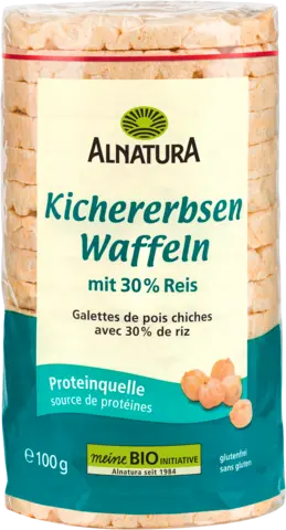 Bio Kichererbsenwaffeln von ALNATURA