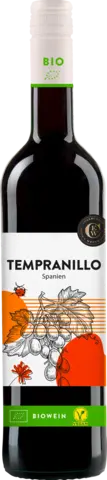 Bio Tempranillo Spanien IGP rot von WEINGENUSS