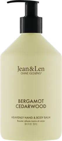 Heavenly Hand & Body Balm Bergamot/Cedarwood von JEAN & LEN