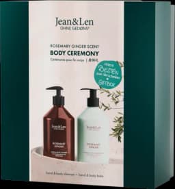 Body Ceremony Rosemary/Ginger Geschenkpack von JEAN & LEN
