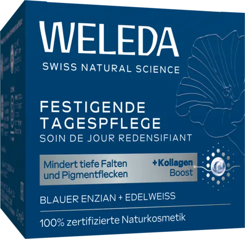 Festigende Tagespflege Blauer Enzian & Edelweiss von WELEDA