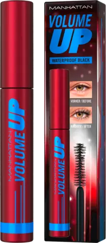 Volume Up Mascara 003 black wp von MANHATTAN