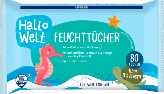 Feuchttücher Comfort von HALLO WELT