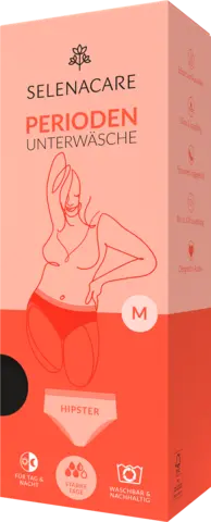 Periodenunterwäsche Hipster Starke Tage Gr.M von SELENACARE