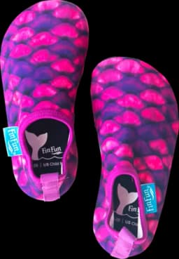 Fin Fun Badeschuhe Asian magenta Gr.30-31 von ADIDAS
