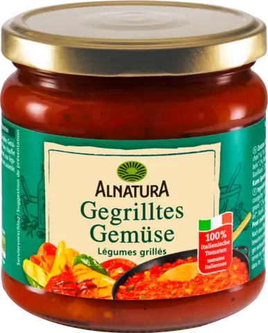 Bio Tomatensauce Gegrilltes Gemüse von ALNATURA