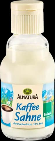 Bio Kaffee Sahne 10 % Fett von ALNATURA