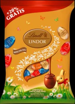 Lindor Mini-Eier Beutel Mischung, Promotion von LINDT