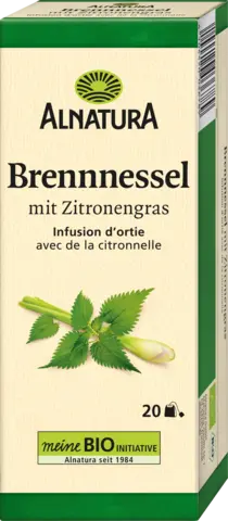 Bio Brennnesseltee mit Zitronengras von ALNATURA