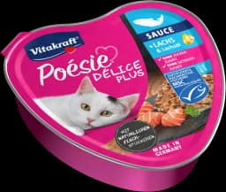 Poesie Delice plus MSC Lachs und Lachsöl von VITAKRAFT