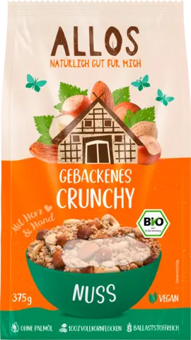 Bio Allos Gebackenes Crunchy Nuss von Bio Allos