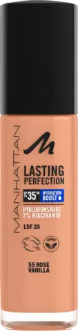 Lasting Perfection Foundation 55 rose vanilla von MANHATTAN