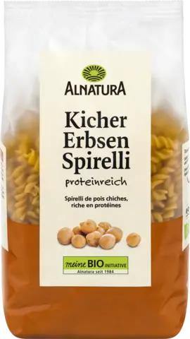 Bio Kichererbsen Spirelli von ALNATURA