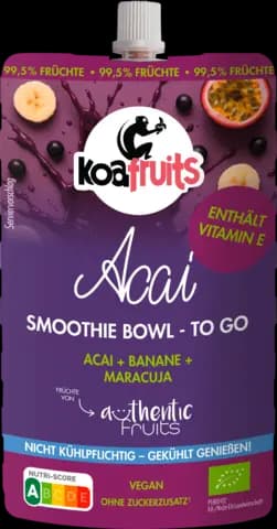 Bio Smoothie Bowl Acai von KOAWACH