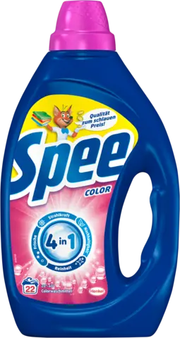 4 in 1 Color Waschmittel flüssig von SPEE