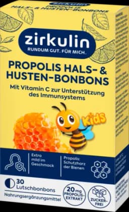 Propolis Hustenbonbons Kids 30ST von ZIRKULIN