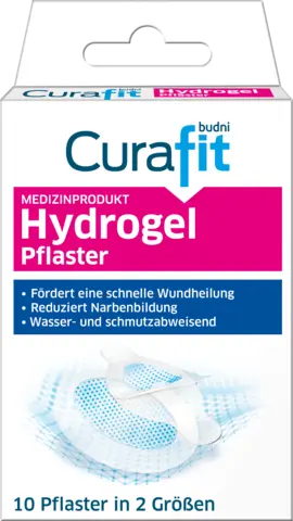 Hydrogel Pflaster von CURAFIT