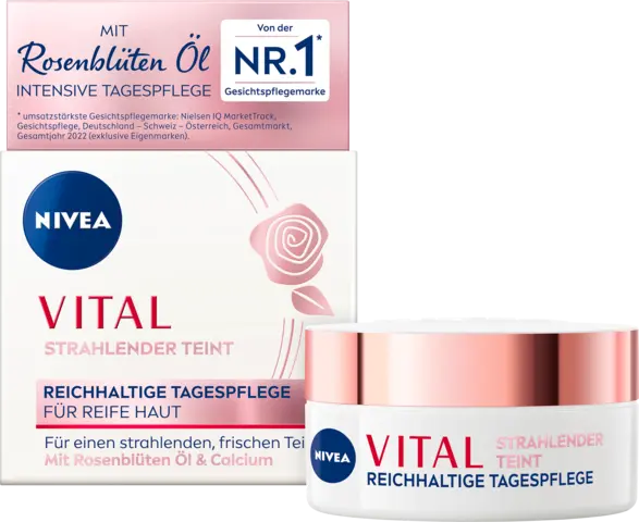 Vital Strahlender Teint Reichhaltige Tagespflege Reife Haut von NIVEA
