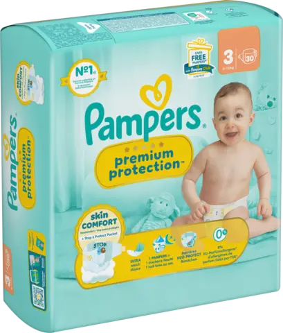 Premium Protection Größe 3 von PAMPERS