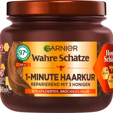 Wahre Schätze Honey Treasure Haarkur von WAHRE SCHÄTZE