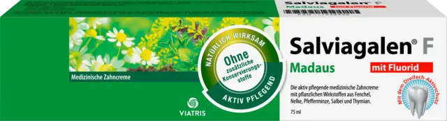 F Madaus Zahncreme von SALVIAGALEN