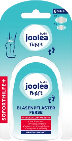 Blasenpflaster Ferse von JOOLEA