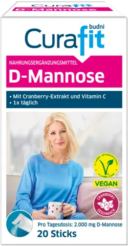 D-Mannose Sticks von CURAFIT