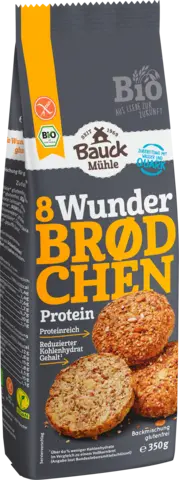 Bio Wunderbrödchen Protein glutenfrei von BAUCK