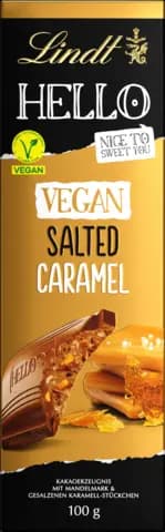 HELLO Tafel Vegan, Salted Caramel von LINDT
