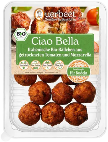 Bio Ciao Bella Italienische Bällchen von Querbeet