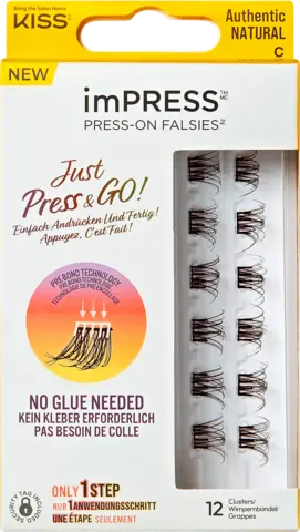 imPRESS® - Press-On Falsies Authentic Natural von KISS