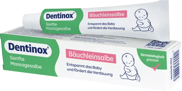 Bäuchleinsalbe sanfte Massagesalbe von DENTINOX