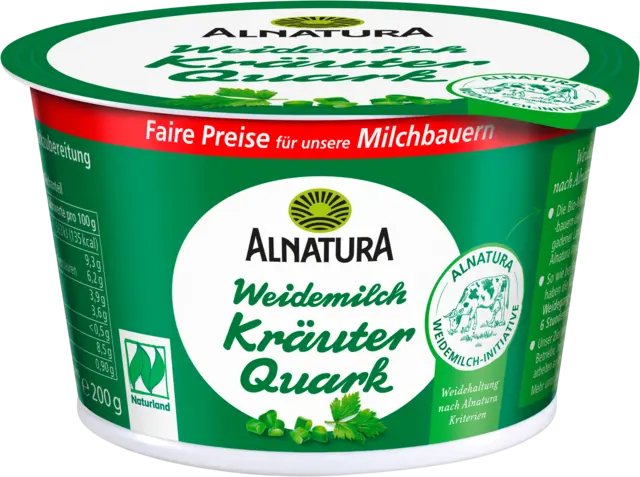 Bio Kräuterquark 40 % Fett von ALNATURA