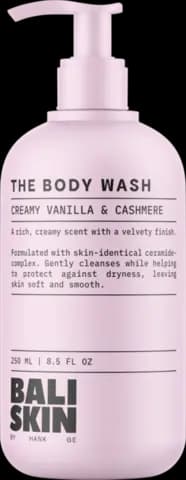 Skin body wash Creamy Vanilla & Cashmere von Bali Skin