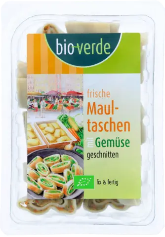 Bio frische Maultaschen mit Gemüse von BIOVERDE