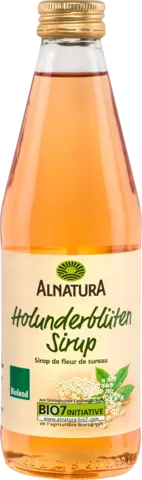 Bio Holunderblüten Sirup von ALNATURA