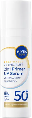 2 in 1 Primer Daily UV Serum LSF 50+ von NIVEA