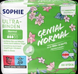 Ultra Binden Normal mit Flügeln von SOPHIE