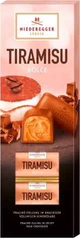 Tiramisu in Vollmilch-Schokolade von NIEDEREGGER