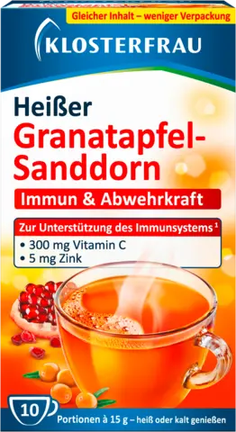 Heißer Granatapfel-Sanddorn von KLOSTERFRAU