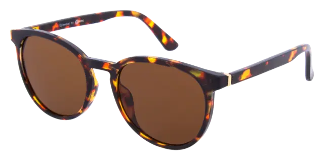 Unisex Sonnenbrille Kunststoff havanna braun von DIV.SAISONMARKEN