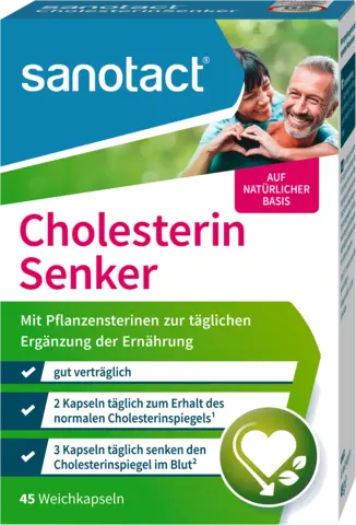 Cholesterin Senker von SANOTACT