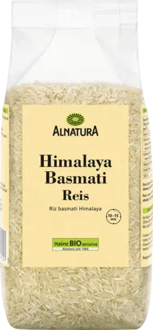 Bio Himalaya Basmati Reis von ALNATURA