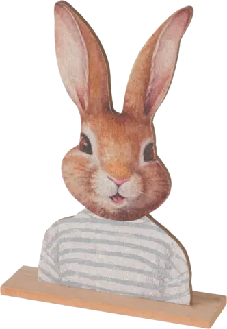 Figur Jonas Hase blau/braun 30 cm von BOLTZE