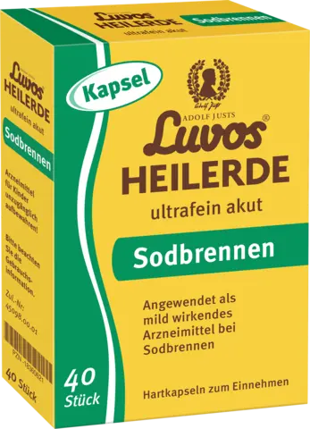 Heilerde ultrafein akut Sodbrennen von LUVOS