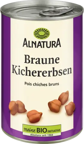 Bio Braune Kichererbsen von ALNATURA