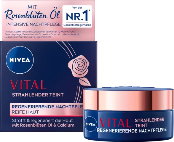 Vital Strahlender Teint Regenerierende Nachtpflege Reife Haut von NIVEA